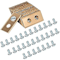 Miniatyrbild 1 av 3: 30-pack titanersättningsblad för Worx Landroid robotgräsklippare - titanblad och förbättrade skruvar för Worx Landroid robotgräsklippare