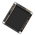 Pikkukuva 4 / 5: 2.4 tuuman IPS LCD -kosketusnäyttö Raspberry Pi:lle, sisäänrakennettu kaiutin (ääni ei Pi5:lle, mutta W
