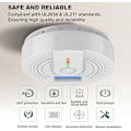Miniatyrbild 3 av 5: Kolmonoxidvarnare, Kolmonoxidlarm, CO-detektor med LED-display (AA-batteri INGÅR EJ)
