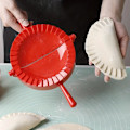 Miniatyrbild 1 av 5: 1:a, Dumpling Maker (28,96cmx18,54cmx3,56cm), PP Plast Dumpling Press, Empanada Press, Ravioli Dumpling Wrappers Form