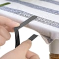 Miniatyrbillede 2 af 4: 4 stk. Dugklemmer, Skridsikre Trekantede Dugklemmer i Rustfrit Stål (Sort) Nye