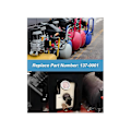Miniatyrbild 5 av 5: 137-0001 Regulatorventil i plast för luftkompressor, svart