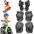 Miniatyrbild 1 av 5: Knäskydd Barn Knäskydd 6 I 1 Barn Knäskydd Kit Justerbara Armbågsskydd