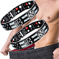Miniatyrbillede 1 af 5: 2022 Titanium Power Magnetisk Armbånd Carbon Blå Terapi Fit Plus Magnetoterapi Kropsstrammende Armbånd