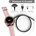 Miniatyrbilde 4 av 5: Lader for Samsung Galaxy Watch 4/3 Active 2 Senioroy Ladedock, svart