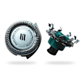Miniatyrbilde 3 av 5: 3 stk. Hoder for barberblad, erstatning for Philips RQ11 Dual Precision