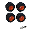 Miniatyrbilde 2 av 5: All Terrain Off Road Skateboard Longboard Hjul Veidemping Hjul Dance Board Runde (sett med 4)