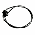 Miniatyrbillede 2 af 3: MTD Græsslåmaskine Zone Control Kabel - Gas Træk Motor Til Græsslåmaskiner