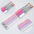 3st UV-borstar nagelborstar, nagelborstar