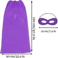 Voksne Superhelte Kapper og Masker - Halloween Kostumer Voksen Kappe Superhelt Party Kapper