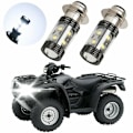 Miniatyrbillede 1 af 5: H6m LED Forlygter til Yamaha ATV Thsinde Hvidt Lys