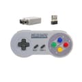 Trådløs Game Controller 2.4G Gamepad Joystick Kompatibel med SNES Mini PC Windows NS Switch
