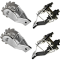 Miniatyrbilde 4 av 5: 10 stk. Gjerdestrammer Kraftig In-Line Wire Strainer Wire Ratchet Tensioner for Elektrisk Gjerde Fjernt