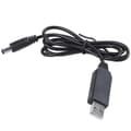 5V til DC 12V 2.1mm X 5.5mm Modulkonverter DC Barrel Hannkontakt Jack Strømkabel Plugg, USB til DC