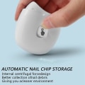 Miniatyrbild 3 av 5: Elektrisk Nagelklippare Bärbar Automatisk Nagelklippare För Vuxna Baby Nagelklippare Elektrisk Nagelklippare Vit