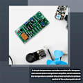 Miniatyrbild 3 av 5: Temperaturkontroller Kretskortsats Elektronisk Installation och Felsökning, Svetsning, DIY-övning