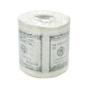 Pikkukuva 1 / 4: 100 dollaria - Yksi sata dollaria seteli wc-paperirulla + 1 miljoona dollaria seteli