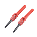 Miniatyrbillede 3 af 5: 2 stk. Nylon Bageste Drivaksel mission CVD til 1/10 Traxxas Slash Rustler 4X4 VXL HQ727 Remo RC Ca
