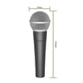 2024 Shure SM58s laulumikrofoni virtakytkimellä