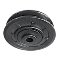 Miniatyrbillede 3 af 5: 4 stk. Universelle 70 mm Diameter Slidstærke Bærende Trinserulle Kabel Træningsudstyr Del