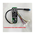 Miniatyrbilde 4 av 5: Elektrisk Sparkesykkel Tilbehør Hovedkort LED Display Dashboard for 1S Elektrisk Sparkesykkel Deler