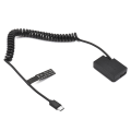 Miniatyrbillede 2 af 5: Type C til DR-E18 DC-kobling LP-E17 Dummy Batteri Udskiftning til Canon RP EOS 77D 200D 250D 750D 760