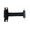 Pikkukuva 2 / 5: Pcie X1 Nouseutinkaapeli Kaksois Oikea Pcie 3.0 X1 - X1 Jatkokaapeli 8gbps Pci 1x Nouseutinkortti Nauha Ext