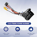 Pikkukuva 4 / 5: Autostereon audio 16 PIN Android -virtajohtosarjan adapteri + Canbus-boksi Peugeot 3008/2008/Cit