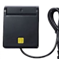 Miniatyrbild 1 av 5: USB Smart Card Reader Bankomat Skattedeklaration IC-kort ID-kort Smart Card Reader (Svart)