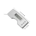 Miniatyrbild 3 av 5: 2024 Elektronisk skoliosmätare, fickformat Scoliometer mätinstrument för ryggskoliosdiagnos Portab