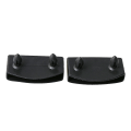 Miniatyrbillede 2 af 4: 50 stk. Sengelameller Plast End Caps Holdere 55mm Sort -