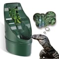Dricksfontän Vatten för Kameleont Ödla Orm Spindel Groda Gecko