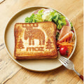 Miniatyrbilde 2 av 3: Grillostmaker Dobbeltsidig Avtakbar Bærbar Sandwichkoker Camping Sandwichmaker Toaster Med Trehåndtak