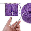 Miniatyrbild 5 av 5: 3 st Stickningsnålar Stickverktyg Rostfritt Stål Cirkulär Flexibel Sock Stickningsnål