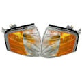 Miniatyrbilde 1 av 5: 1 Par Bil Frontlys Blinklys Lampe for C W202 C230 C280 1994-2000 2028261143 2028261243