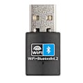 Miniatyrbilde 1 av 5: USB Wifi Bluetooth-kompatibel Adapter V4.2 Trådløst Nettverkskort Wifi Antenne Sender PC Lan Int