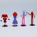 Miniatyrbilde 5 av 5: 8-pakken The Amazing Digital Circus Figurer Jax Pomni Samleobjekter Anime Figurleker Modell Kaketopper Dukker Kreative Gaver
