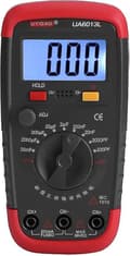 Digital kapacitansmätare, kondensatorprovare 0,1pf - 20000uf med LCD-bakgrundsbelysning Max 1999-display