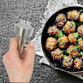 Miniatyrbillede 4 af 4: Falafel-ske Falafel-ske i Rustfrit Stål Falafel-ske Til Perfekt Tilberedning af Delic