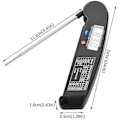 Miniatyrbild 3 av 3: Växlande Mattermometer Kötttermometer Digital För Kök För Utomhus