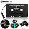 Miniatyrbilde 1 av 5: Bilstereo Bluetooth Kassettspiller Kassett Adapter Bluetooth 5.0