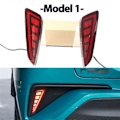 Pikkukuva 1 / 5: Auton vilkkuva LED-heijastin takasumuvalo takapuskurin jarruvalo Toyota C-HR CHR 2016-2020