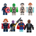 Miniatyrbild 4 av 5: 40 st Avengers Minifigurer Byggklossar Leksaker Actionfigurer Set