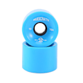 Miniatyrbillede 4 af 5: 4 stk. Longboard Skateboard Hjul 51X70Mm Elastisk PU til Vejsport Longboard Skateboard Hjul, Marineblå