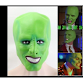 Miniatyrbilde 4 av 4: Forkledd Geek Jim Carrey Maske Halloween Maske Latex Ytelse Ball Party Maske