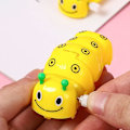 Miniatyrbild 3 av 5: 6 st. Uppdragning Leksak Caterpillar Klockverk Insättning Leksak Caterpillar Leksak Djur Fest Favoriter För Pojkar Flickor (blandade Färger)