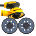 Miniatyrbild 1 av 5: 2-pack ersättningsdynor för Dewalt Dwe64233 & N329079 excenterslip, 5 tum 8 hål kardborre slipdynor, kompatibel med Dwe6421-b