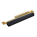 Miniatyrbilde 1 av 5: PCI-E Express 8X til 16X Utvidelseskort Adapter Hann til Hunn Forlengelse
