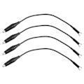 Miniatyrbillede 1 af 4: 4 stk. Oscilloskopprobe Jordledning Kabel med Klip Oscilloskopprober Tilbehør