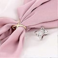 Miniatyrbilde 5 av 5: Sjal Klips Sjal Ring Wrap Klemme Silke Sjal Spenne, 3 stk Sjal Ringer Kryss Hult Sjal Spenne X-formet Sjal Ring Spenne Enkel